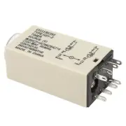 H3Y-2 Delay Timer 8Pin Timer Relay 0~60 Minutes Dial Type 5A 220VAC MultiPurpose
