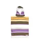 Ocean And Earth Toddlers Sunkissed Hooded Poncho Towel in Apricot Violet - Size