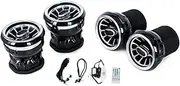 LED Front Dashboard AC Air Condition Vent Outlet Turbo Interior Trim Modification Car Accessories Compatible With BMW MINI R50