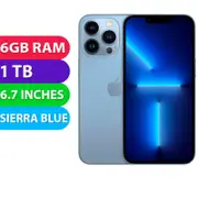 Apple iPhone 13 PRO MAX (1TB, Sierra Blue) - Grade (Excellent)