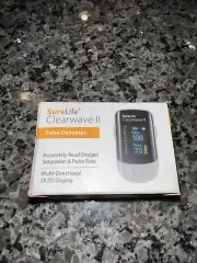 Surelife Clearwave II Pulse Oximeter OLED Display Free Shipping Brand New