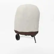 Kettle Grill Cover Tan and Brown 26.5" Amazon Basics NIB