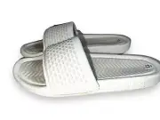 SUAVS UNISEX THE EDDY SLIDE JET "SAND" WHITE FLIP FLOPS SANDALS M13