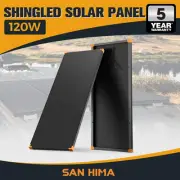 San Hima 120W Solar Panel Kit Mono Shingled Fixed Power Camping Battery Charging