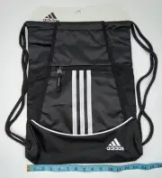 adidas Alliance II Drawstring Sack Pack, Black, NWT - SHIPS FREE