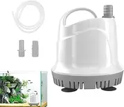 Fountain Pump, Small Quiet Aquarium Circulator, 3.27x2.76x3.54inches for Garden, Pond, Lake, Turtle Bath, Indoor Outdoor Fish Tank, Home House Water Feature Setup
