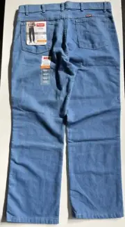 Wrangler Classic Blue Jeans "Flex-Fit Waist" 85498LB Mens Size 38 X 29 NEW