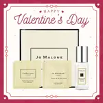 JO MALONE 愛你如初情人節禮-英國梨與小蒼蘭香水9ML+牡丹與胭紅麂絨潔膚露+乳液5MLX4