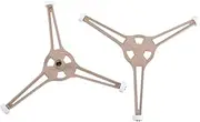 Cabilock 2Pcs Turntable Holder Microwave Wheel Ring for Glass Plate Tray Rotating Arm Support Stand Rotation Microwave Compatible with Microwave Ovens