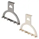 Semi Circular over The Door Hook Coat Rack Multiuse Sturdy Home Decoration