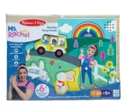 New~Melissa & Doug Ms. Rachel Wooden Song Puzzle Educational Toy, 6pc