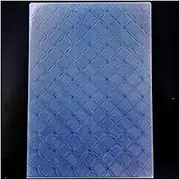 Kwan Crafts A4 Size Net Grid Plastic Embossing Folders for Card Making Scrapbooking and Other Paper Crafts 3040243