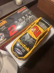 Rusty Wallace 1/24 autographed Car Includes Autographed Hat Together
