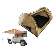 Adventure Kings Big Daddy Deluxe Double Swag + 4WD Car SUV side Awning 2.5x2.5m