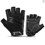 丸子精選CYCLING GLOVES HALF FINGER MTB ROAD BIKE RIDING GLOVES A