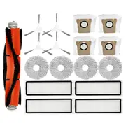 For C102CN Robot Vacuum Cleaner Main Brush Side Brush Hepa Filter Mop Pad Dust Bag Spare Parts Accessories