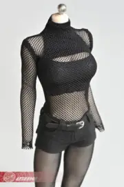 1/ 6Mesh T-shirt See-through Top Clothes F 12" Female Phicen TBLeague Figure Toy
