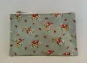 NWT Cath Kidston Cosmetic Pouch/Purse/Pencil Case/Organiser Spring Blue