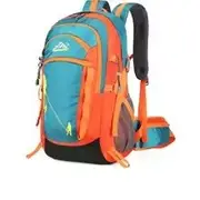 Sports Short distance Travel Backpack Mountaineering Duffel Bag Camping Travel Backpack Climbing Hiking Hydration Backpack Waterproof High-capacity Breakable Multifunctional Alpenstock Fixation