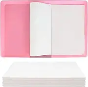 ZIQON 100 Pcs Bird Cage Liner Papers Big Size Cage Paper Liners Disposable Cage Paper Liners Precut Absorbent Cushion Pad Mat Accessories for Pet Bird Parrot (15.3 * 21.2)