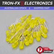 5/10/20/50PCS 5mm Yellow Flash Round LED Diffused Yellow Lens Flashing