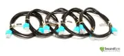 5 x Premium High Speed 4K Ultra HD + 3D Support HDMI w/Ethernet Cable AWM 20276