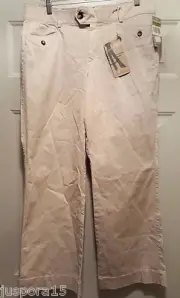 Dockers Womens Pants Size 14 S Petite 14P Tan NEW