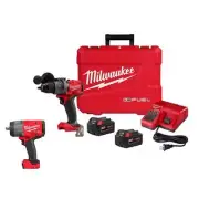 Milwaukee Hammer Drill Driver Kit M18 FUEL 18V FUEL High-Torque Impact Wrench