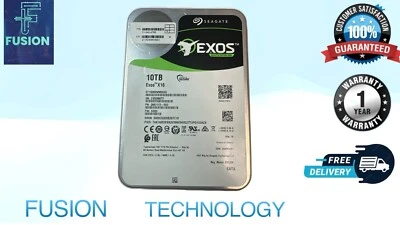 SEAGATE 10TB 7.2K 6Gb/s 3.5" SATA ST10000NM003G EXOS X16 NEW ZERO HOURS