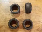 W-5054 Tire Set (RE61) - Kyosho Optima Mid / Lazer / Ultima 2 Based Scale Cars