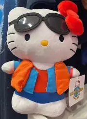 Universal Studios Sanrio Hello Kitty Marty McFly 9" Plush NWT Back to the Future