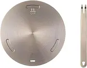 Induction Adapter Plate | Heat Induction Diffuser Plate | Heat Diffuser and Converter for Electric Stoves | Induction Plate Adapter for Even Cooking Non-Induction Cooktops