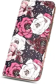 [MEITRUE] Wallet Women Slim Wallet for Women Thin Leather Wallet RFID Blocking Credit Card Holder Bifold Long Ladies Wallet Purse with 11 Card Slots, 109, Casual