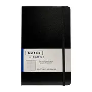 Bartel Notebook Notes by Bartel 13x21cm Hardcover Lined Black NNBR2113BK