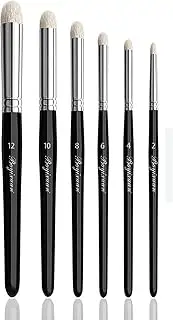 6 Size Professional Dry Brush Set for Wargames, Miniature & Model Painting Hobby,Ideal for Small Detail Painting