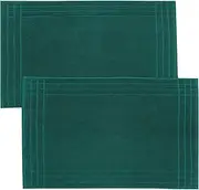 Trends Alley ECLAT Bath Mats (Set of 2) | 50 x 80cm | 900 GSM, Combed Cotton Bathroom Mats | Hotel Quality Floor Towels [Not a Bath Rug] | Soft, Absorbent & Machine Washable