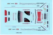 Yesteryear Budweiser King Tempo F/C Kenny Bernstein 1/24 Drag decal