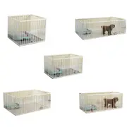Dog Playpen Enclosure Portable Panel Pet Playpen Fold Puppy Exercise Play Fence