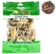 Senna Pods by Carib | Natural Herbal Laxative | 1 oz