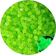 Garden Decor Garden Decoration Luminous Stone Glows in Dark Decorative Pebbles Pebble Outdoor Fish Tank Aquarium Decoration Outdoor Decor (Color : Green B, Size : 50pcs)