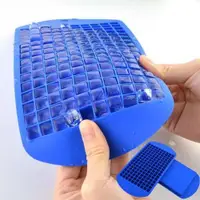 在飛比找ETMall東森購物網優惠-160 Grid Silicone Ice Cube Min