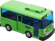 Tayo the Little Bus 120 Metal Die-Casting Bus Toy Push and Go Play Vehicles Toy & Games for Kids, Girls & Boys Animation Character Friends (ROGI The Green Bus)