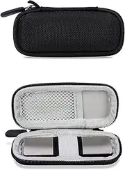 Ginsco Case for KardiaMobile 1-Lead Personal EKG Monitor Works with Most Smartphones, Hard Shell 1680D Oxford Carrying Case for AliveCor KardiaMobile 6L,Heart Monitor Travel Pouch with Carrying Strap