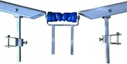 Roxom Boat Trailer Glider Kit 500mm Large - Self Centering V Kit Grey. Plastic Skid Slides.