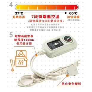 【二件超值組】韓國甲珍電毯 KR-3800J 單人韓國進口  雙人電熱毯NHB-300P/鋪式電熱毯/露營 開發票