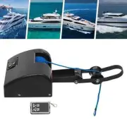 35lbs Electric Anchor Winch with Roller & Remote Control for Boat Marine Winch
