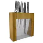 NEW Global Ikasu Knife Block Set 7pce