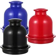 Toyvian 3pcs Ktv Game Dice Cups Dice Holders for Parties Lightweight and Compact for Family Board Games and Entertainment