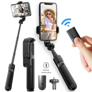 For iPhone 13/12/11 Pro/XS Max/XS/XR/8/7+ Samsung Bluetooth Selfie Stick Tripod