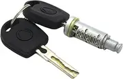 STGTZPLPDU 1pc Lock Barrel with 2 Keys Fit for Vw Fit for Golf 4 Iv Mk4 A6 Fit for Skoda Fit for Fabia Fit for Polo 9n Seat Fit for Passat for Left Right Side Door Lock(Assemble Barrel)